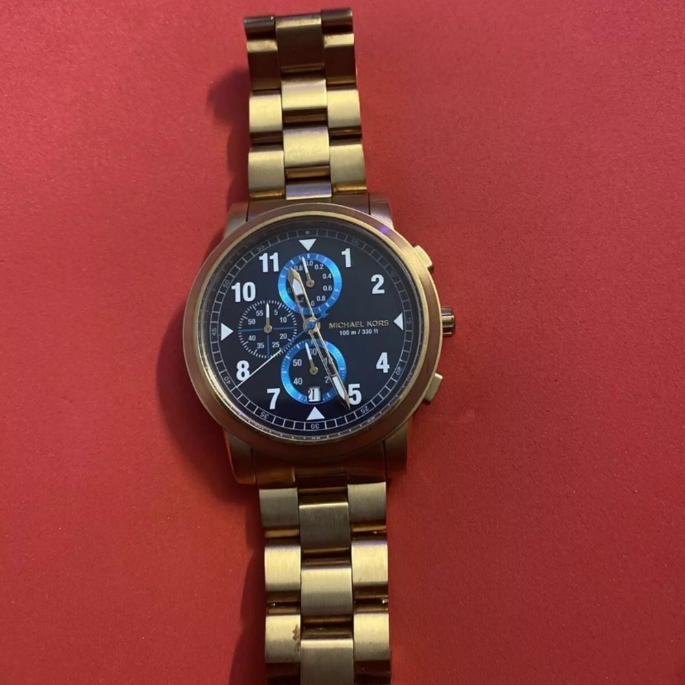 MICHAEL KORS ROSE GOLD MEN'S WATCH